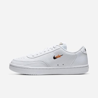 Pantofi Casual Nike Court Vintage Premium Dama Albi Portocalii Negrii | RHKW-63805